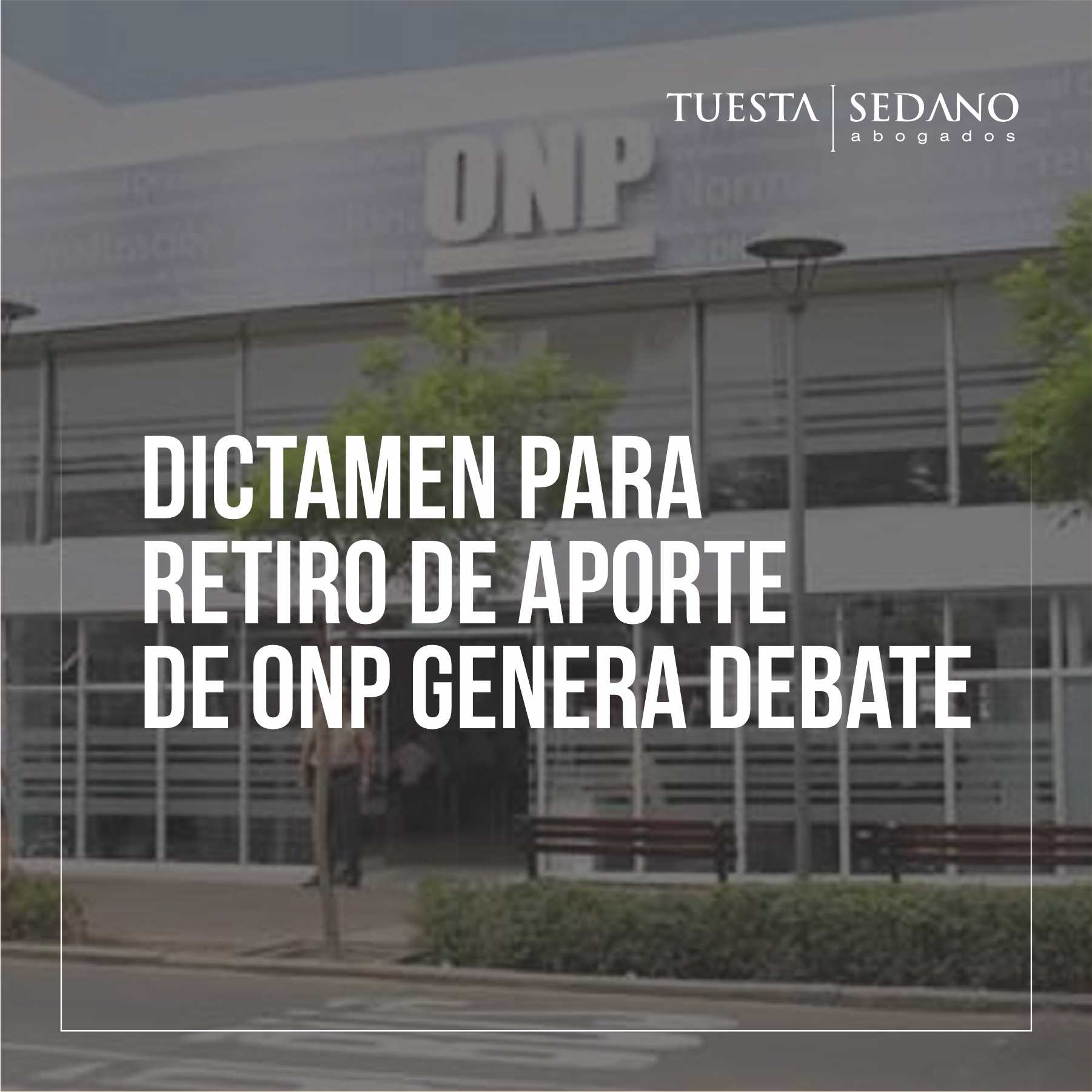 ONP - GENERA POLEMICA